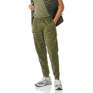 Pantalon de survêtement en molleton pour homme avec poches Arrivée d'hiver Joggers en coton à motif solide Pantalon chaud écologique-Vente en gros - Product Image 5