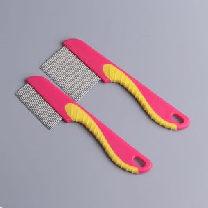 Peines de Acero Inoxidable para Mascotas, Perros y Gatos, <span class=keywords><strong>Anti</strong></span>-Piojos, para Eliminar <span class=keywords><strong>Manchas</strong></span> de Lágrimas, con Dientes Redondeados - Product Image 5