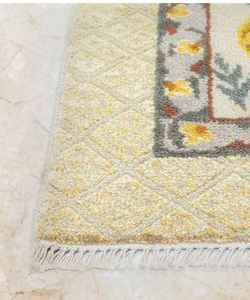 Handmade Modern Style Pure Wool Silk Rug Beautiful Abstract for Home Hotel Restaurant Decor Washable for Exercise Prayer Use - Product Image 3