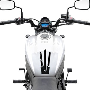 Autocollant de protection de réservoir en résine 3D compatible avec les autocollants de moto Premium Kawasaki Vulcan S Motorcycles - Product Image 2