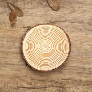 Sous-verres en bois faits à la main de qualité supérieure, tapis de boisson naturels pour la protection quotidienne de la table à la maison ou au bureau - Product Image 1