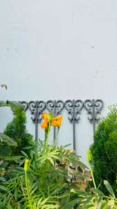 Reja de Ventana Moderna de Hierro Fundido, Decoración de Puerta de Seguridad para Balcón con Acabado Altamente Pulido - Product Image 5