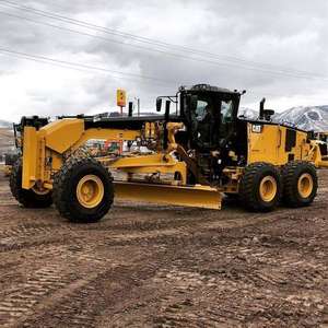 รถเกรดเดอร์ 140K 140H ราคาถูก พร้อมเครื่องยนต์และเกียร์ ขายในสต็อก ของแท้ 100% เครื่องจักรก่อสร้างถนน - Product Image 3