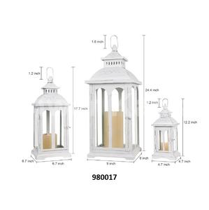 Estilo moderno al por mayor, precios más baratos, linterna de metal decorativa de color púrpura - Product Image 3