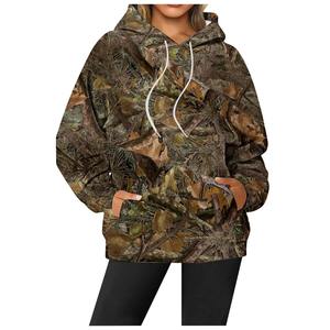 Nueva llegada Sudaderas con capucha de camuflaje de calidad premium Diseños y tamaños personalizables 250 a 500 GSM para ropa de caza - Product Image 2