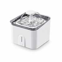 Fontaine à eau intelligente pour animaux de compagnie, abreuvoir automatique pour chat et chien, filtration à 3 couches, contrôle par application, rappel de niveau d'eau faible, utilisation en intérieur