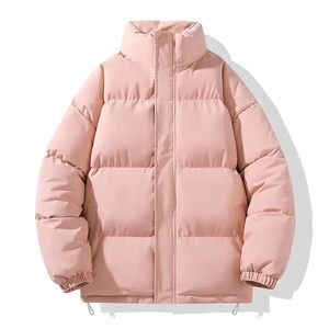 Chaqueta Acolchada de Invierno Personalizada para Hombre, Tela de Lona, 100% Poliéster, Secado Rápido, Ecológica, Cuello Alto, Cierre de Cremallera, OEM - Product Image 2