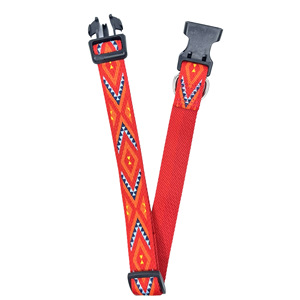 Collar de perro con diseño de tótem de personalidad extra duradero de 1 "de ancho y 1,9mm de espesor para perros grandes - Product Image 4