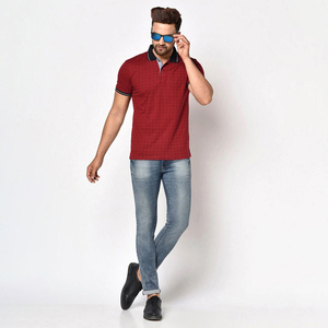 Material de poliéster Venta al por mayor Precio barato Mejor diseño Alta calidad Peso ligero Mejor diseño Hombres Polo Camiseta - Product Image 4