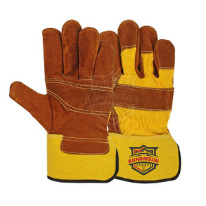 Gants de travail pour hommes de haute qualité Gants en cuir de conception personnalisée Nouvelle collection de gros - Product Image 2