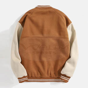 Veste Letterman personnalisée de qualité supérieure Veste Letterman à manches longues pour hommes - Product Image 2