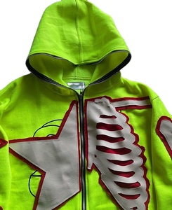 Sudaderas con capucha térmicas con cremallera completa personalizadas para hombre Ropa de calle de invierno con estampado personalizado Sudaderas con capucha y sudaderas para hombre - Product Image 2