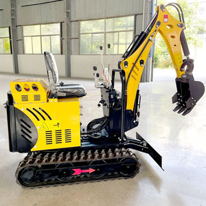Miniexcavadora con Certificación CE EPA, Excavadora de Cadenas con Motor de Alta Potencia de Excavación de 8-28kW, Uso Doméstico, Capacidad de Cucharón de 1.2m - Product Image 3