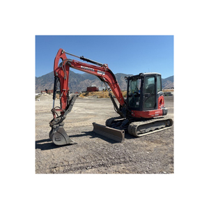 Miniexcavadora Kubota U10 5 de diseño eficiente y resistente, máquina resistente de confianza para trabajos agrícolas y de construcción - Product Image 6