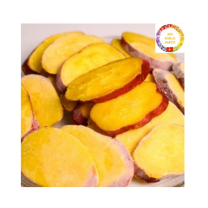 Rodajas de batata congelada de Vietnam, corte aleatorio, calidad de exportación estándar IQF, suministro a granel al por mayor - Product Image 2