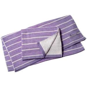 [Wholesale Products] HIORIE Osaka <b>Striped</b> Pattern Gauze <b>Towel</b> 100% Cotton <b>Bath</b> <b>Towel</b> 60*130cm Low MOQ Washable Quick Dry Purple - Product Image 1
