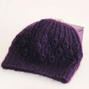 Invierno cálido cómodo Mohair Beanies sombreros para la venta en línea Venta caliente calidad superior Mohair Beanies sombreros - Product Image 5