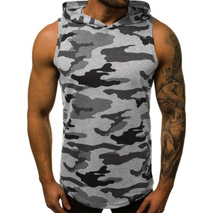 OEM Débardeur pour hommes en tricot personnalisé de haute qualité, style décontracté, tissu respirant et à séchage rapide pour musculation, course à pied, couleur unie - Product Image 2