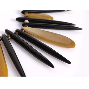 Collier de perles en corne de buffle pour hommes et femmes, articles de cuisine, articles d'hôtellerie, fêtes de mariage - Product Image 2