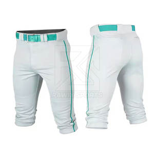 Pantalon de baseball sur mesure en polyester pour jeunes, pantalon de baseball court avec poche latérale, pantalon de baseball pour équipe - Product Image 2