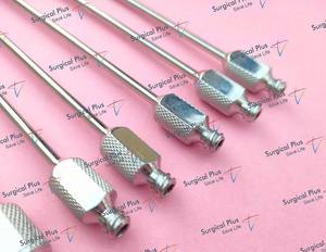 Liposuccion, transfert de graisse Luer Lock, Se 4mmx25cm & poignée, chirurgie esthétique en plastique - Product Image 6