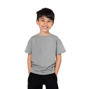 Camisetas Personalizables para Niños |   100% Algodón, Corte Holgado |   Camisetas holgadas con estampado 3D para niños - Product Image 1