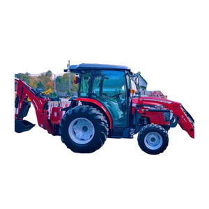 Nouveau tracteur agricole diesel 100 CV 4x4 avec cabine fermée et transmission par engrenages pour travaux agricoles - Product Image 3