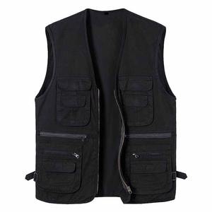 Chaleco de seguridad de malla de lona de alta visibilidad Ropa DE TRABAJO reflectante para uso en exteriores - Product Image 2