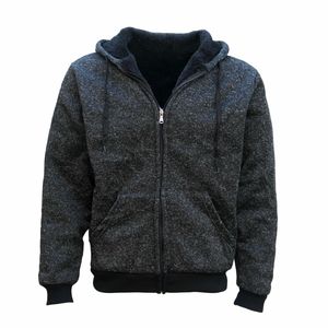 Sudadera con Capucha 100% Algodón, Estilo Urbano para Invierno, Gruesa, con Logotipo Bordado Personalizado, Cierre Completo, Impermeable y Transpirable - Product Image 3
