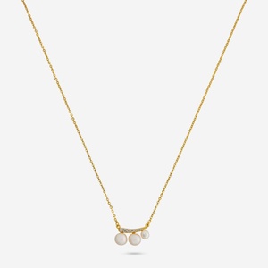 Collar de Plata 92.5 con Perla de Imitación 194207 para Regalo - Product Image 1