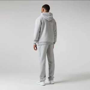 Conjunto de chándal Atlético transpirable de alta calidad para hombre, para correr, deportes informales, ropa de trabajo para gimnasio, chándal con capucha para otoño - Product Image 3