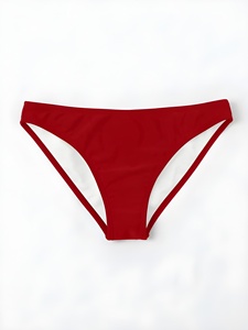 Swim Basics - Parte inferior de traje de baño de color liso para mujer, para vacaciones en la playa - Product Image 3