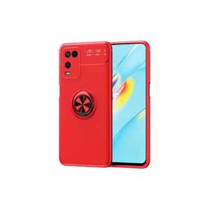 Coque en silicone premium JoieCreatif Ravel pour Oppo A54 4G, protection antichoc, coque arrière rouge, coque de téléphone portable Blackshark - Product Image 1