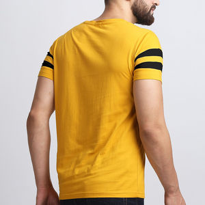 Dernière conception 100% coton décontracté personnalisé couleur unie hommes t-shirt à vendre vêtements d'été hommes T-shirts en gros conception personnalisée - Product Image 5