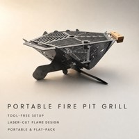 Petit barbecue portable au charbon de bois pour jardin, foyer extérieur, cuisson en plein air, vente en gros