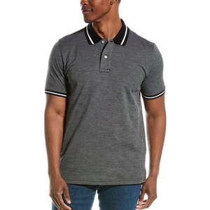 Camisa de Manga Corta para Hombre, Talla Grande, Corte Ajustado, Secado Rápido, Transpirable, Anti-Pilling, Tejido de Poliéster y Algodón, Estilo Casual - Product Image 4