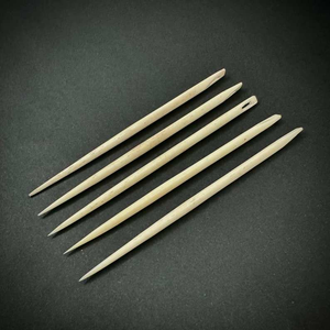 Aiguilles à coudre en os de buffle écologiques, simples et faites à la main, de qualité supérieure, pour le point de croix et les projets de broderie animale - Product Image 2