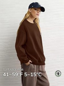 Sudaderas Casuales de Algodón Sólido para Mujer - Product Image 3