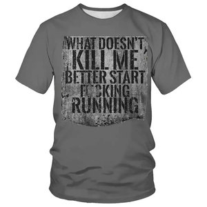 Vente en gros de t-shirts d'été en polyester personnalisés avec logo imprimé OEM / ODM belle chemise à sublimation de styles différents personnalisés pour hommes - Product Image 3