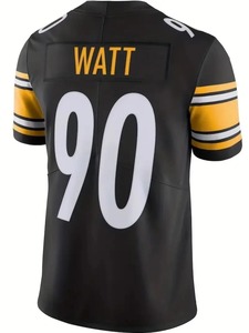 Camiseta de verano 2024, camiseta de rugby de EE. UU. NO 90 vatios, ropa de hombre con estampado, camiseta de fútbol americano, uniforme de entrenamiento clásico de tendencia 24 25 - Product Image 5