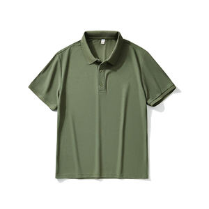 Nuevo Polo de Negocios con Cuello Solapa, Color Sólido de Verano para Hombre y Mujer, Ropa Casual - Product Image 1