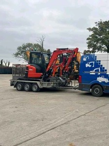 Kubota KX033-4 Mini Crawler <b>Excavator</b> Orange 0.12m³ Bucket High Digging Power Engine Brand Kubota - Product Image 3