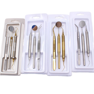 Instruments chirurgicaux dentaires manuels en acier, vente chaude, ensemble dentaire de base, marqués CE, outils médicaux de classe I - Product Image 6