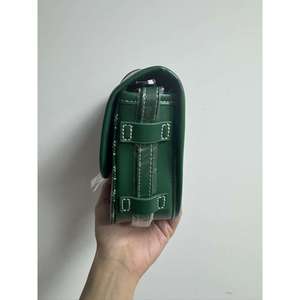 Bolso Bandolera Clásico de Marca OEM, Inspirado en Diseñadores, Unisex, Cuero PU Genuino, Correa de Hombro Ajustable, Portátil, Capacidad de 1-2L, Otoño - Product Image 2