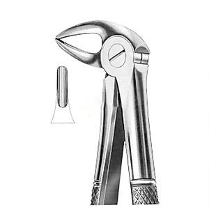 Forceps d'extraction manuels en acier inoxydable de haute qualité certifiés CE N° Molars inférieurs 13s pour enfants - Product Image 1