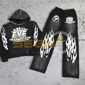 Sweat à capuche imprimé bouffant avec fermeture éclair de haute qualité fabriqué sur mesure Meilleur fabricant Sweats à capuche imprimés bouffants - Product Image 1