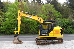 รถขุดขนาดเล็ก JCB 55Z-1 แบบ Zero Tailswing พร้อมคุณสมบัติระบบดิจิทัล ประสิทธิภาพเต็มรูปแบบ กำลังขับเคลื่อนขนาดกะทัดรัด เหมาะสำหรับงานเกษตรที่ต้องการความแม่นยำ - Product Image 4