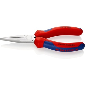For KNIPEX <b>Long</b>-<b>Nose</b> Pliers 140mm Multi-Component Handles Form 1 - Product Image 1