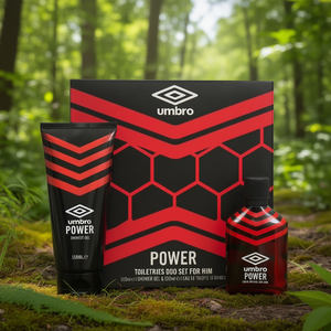 Set de Regalo Umbro para Hombre: Gel de Ducha Power y Eau de Toilette, Herramientas de Maquillaje y Cuidado de Uñas - Product Image 3