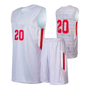 Uniformes de basket-ball personnalisés de haute qualité nouveauté séchage rapide impression sublimée maille respirante grande taille saison d'été - Product Image 5